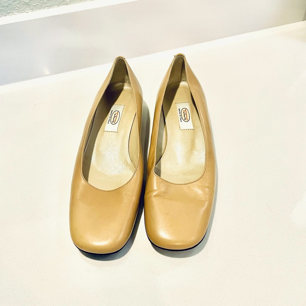 Talbots Leather Risa Ballet Flats with Rounded Toe
